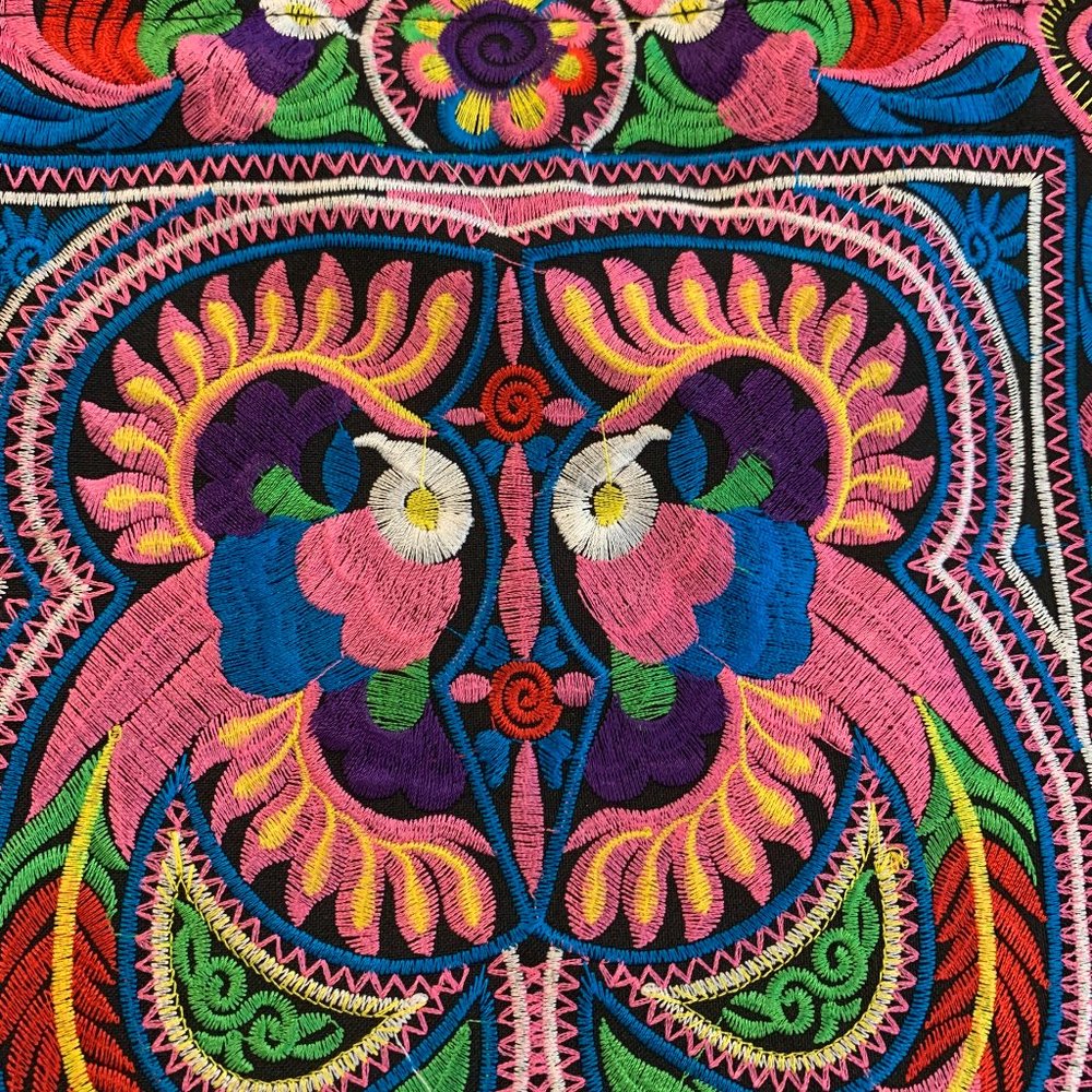 Thai Boho Shoulder Tote - Picture 13 of 14